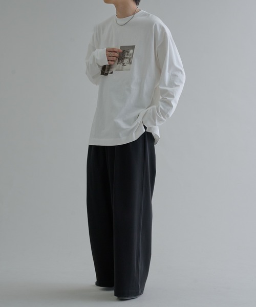 epnok（エプノック）の「フェードフォトロンTee（Tシャツ/カットソー・メンズ・ブラック/オフホワイト・SMALL/LARGE/MEDIUM）」の22枚目の写真