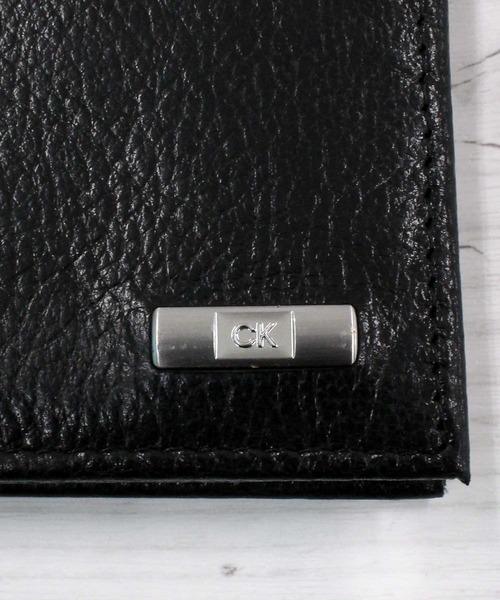 カルバンクライン CK レザーカードケース RFiD セール】CK ロゴプレート カードケース レザーカードケース RFiD