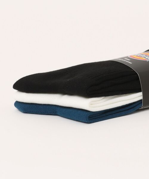 SPINNS(スピンズ)の「【Dickies/ディッキーズ】ワンポイントロゴソックス3足セット(ソックス/靴下・メンズ・その他・ONESIZE)」の2枚目の写真