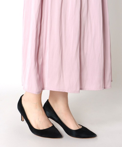 Jines(ジネス)の「割繊ギャザースカート(スカート・レディース・ネイビー/グレー/ピンク・38)」の19枚目の写真