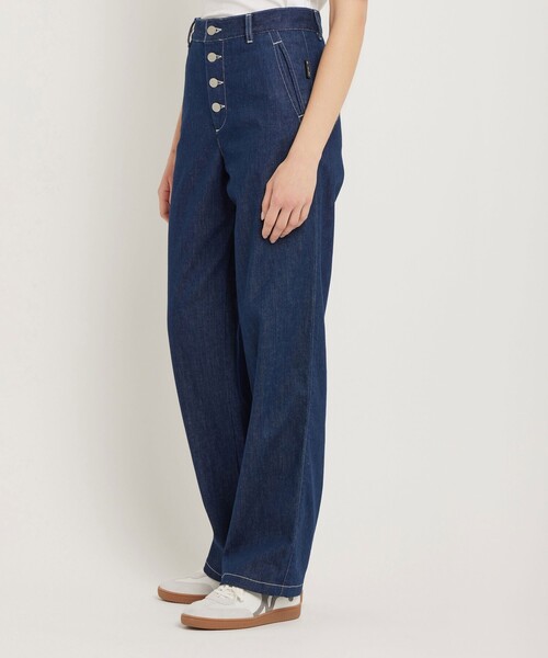 agnes b.（アニエスベー）の「デニム パンツ "Treillis"（デニムパンツ・レディース・ブルー系その他・36/38）」の4枚目の写真