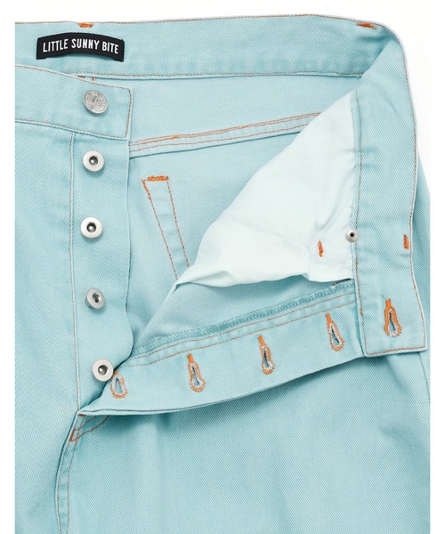 Little sunny bite（リトルサニーバイト）の「/Little sunny bite/twill pants（その他パンツ・レディース・ピンク/ブラック/ブルー・MEDIUM/SMALL）」の18枚目の写真
