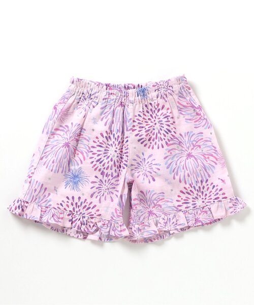 apres les cours(アプレレクール)の「【リンク】アプレのはんなりGIRLS甚平(浴衣・キッズ・ラベンダー/アイボリー/サックスブルー/ネイビー/ピンク・130/120/100/90/80/110)」の15枚目の写真