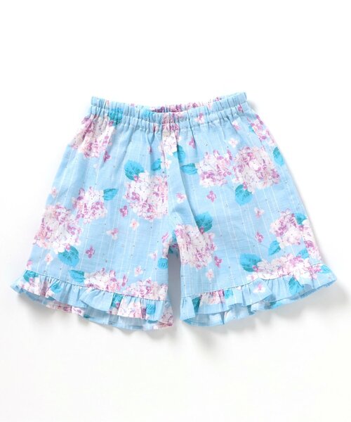 apres les cours(アプレレクール)の「【リンク】アプレのはんなりGIRLS甚平(浴衣・キッズ・ラベンダー/アイボリー/サックスブルー/ネイビー/ピンク・130/120/100/90/80/110)」の16枚目の写真