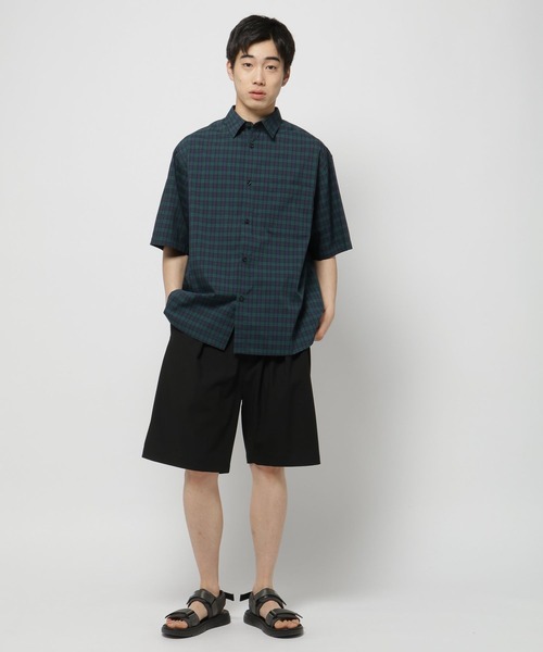 niko and… タグ付き　イージーケア柄ショートスリーブ S H Mサイズ niko and… タグ付き イージーケア柄ショートスリーブ S H M
