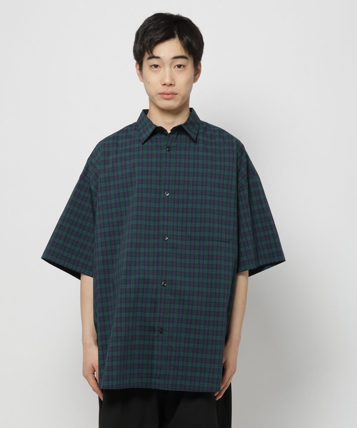 専用ページ セール】イージーケア柄ショートスリーブシャツ（シャツ/ブラウス