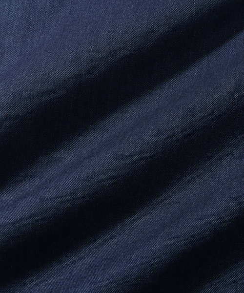 Dickies（ディッキーズ）の「【GENUINE DICKIES/ジェニュインディッキーズ】 配色ステッチ 刺繍ロゴ 半袖オックスシャツ（シャツ/ブラウス・メンズ・ネイビー/コバルトブルー・M/XL/L）」の13枚目の写真