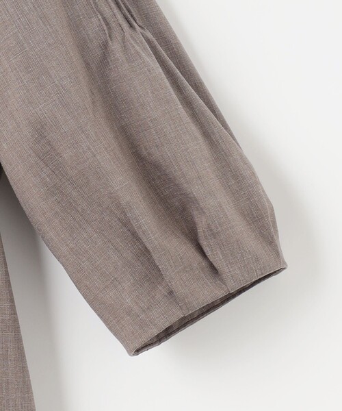 J.PRESS Ladies(J.プレス レディス)の「【洗える】ラミーポプリン シャツ ブラウス(シャツ/ブラウス・レディース・サックスブルー系/ブラウン系/イエロー系/ホワイト系・XS)」の15枚目の写真