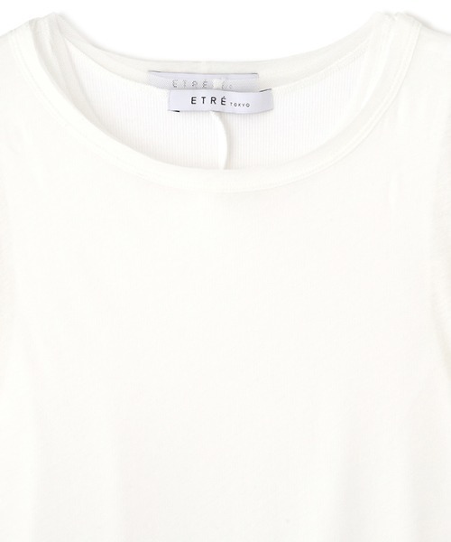 ETRE TOKYO（エトレトウキョウ）の「レイヤードストレートシルエットワンピース（ワンピース・レディース・グレー/ホワイト・FREE）」の13枚目の写真