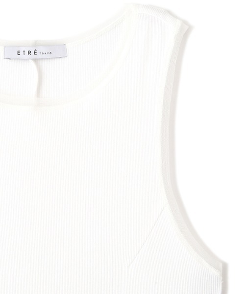 ETRE TOKYO（エトレトウキョウ）の「レイヤードストレートシルエットワンピース（ワンピース・レディース・グレー/ホワイト・FREE）」の20枚目の写真