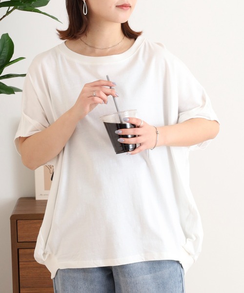 セール】立体ドルマンスリーブTシャツ（Tシャツ/カットソー