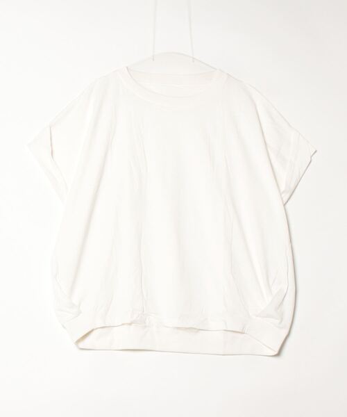 atONE(アットワン)の「立体ドルマンスリーブTシャツ(Tシャツ/カットソー・レディース・ホワイト/ブラック/カーキ・LL~3L/4L~5L/M-L)」の20枚目の写真