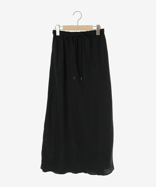le.coeur blanc（ルクールブラン）の「キュプラフィブリルナロースカート（スカート・レディース・ブラック/グレイッシュベージュ・38）」の21枚目の写真