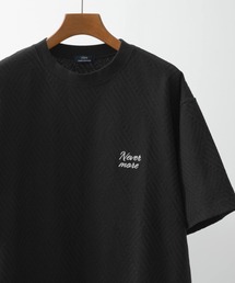 ITEMS URBANRESEARCH | ワンポイント刺繍ヘリンボンジャカードTシャツ(Tシャツ/カットソー)