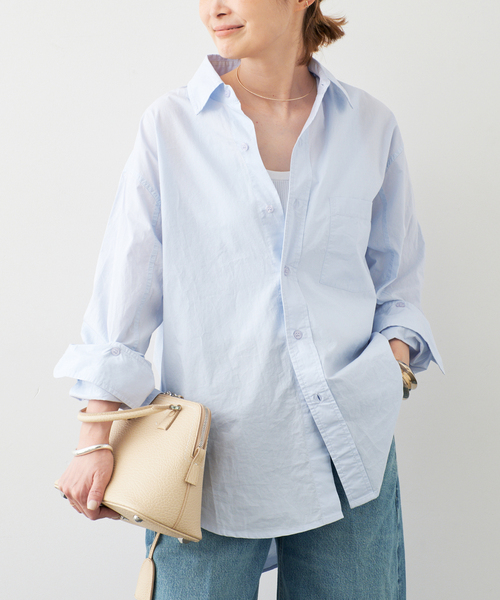Deuxieme Classe(ドゥーズィエムクラス)の「【CITIZENS OF HUMANITY/シチズンズ・オブ・ヒューマニティ】 KAYLA SHIRT SANTA C(シャツ/ブラウス・レディース・スカイブルー・FREE)」の7枚目の写真