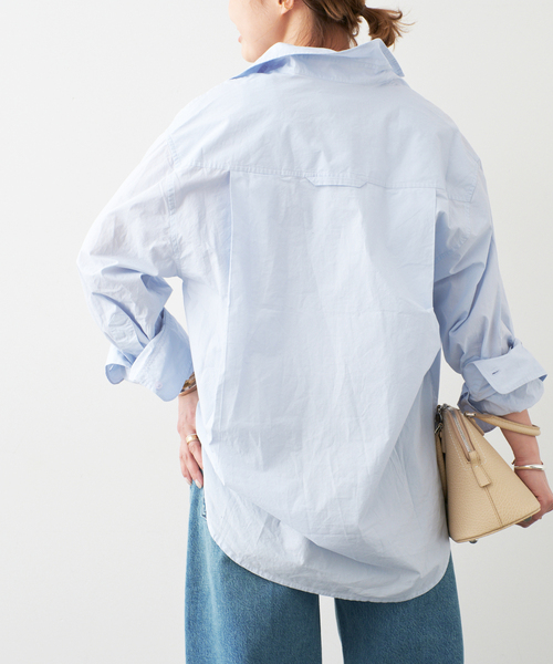 Deuxieme Classe(ドゥーズィエムクラス)の「【CITIZENS OF HUMANITY/シチズンズ・オブ・ヒューマニティ】 KAYLA SHIRT SANTA C(シャツ/ブラウス・レディース・スカイブルー・FREE)」の9枚目の写真