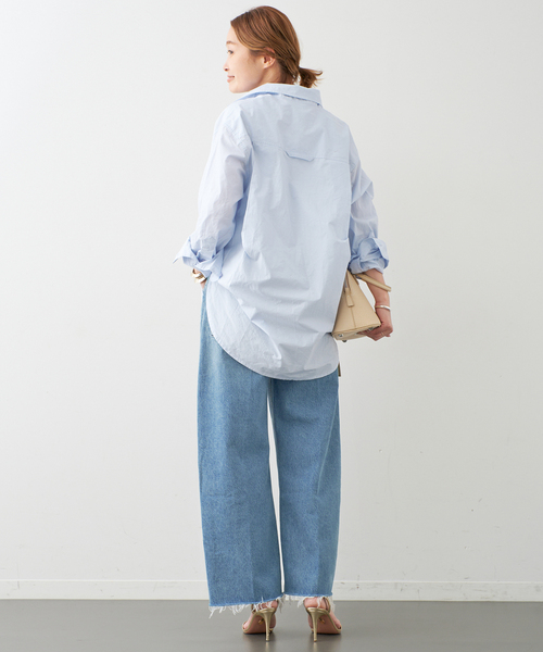 Deuxieme Classe(ドゥーズィエムクラス)の「【CITIZENS OF HUMANITY/シチズンズ・オブ・ヒューマニティ】 KAYLA SHIRT SANTA C(シャツ/ブラウス・レディース・スカイブルー・FREE)」の12枚目の写真