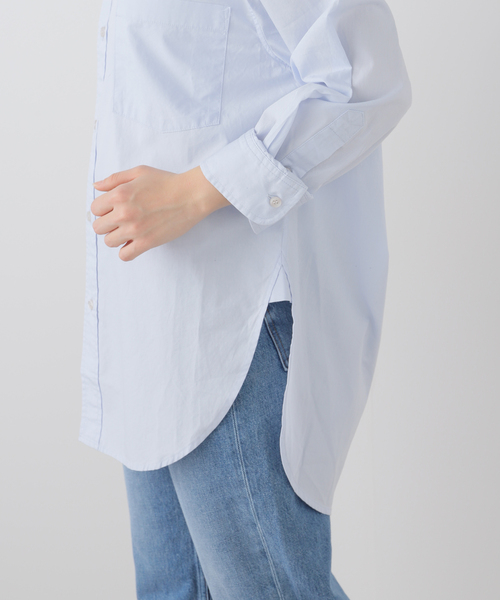 Deuxieme Classe(ドゥーズィエムクラス)の「【CITIZENS OF HUMANITY/シチズンズ・オブ・ヒューマニティ】 KAYLA SHIRT SANTA C(シャツ/ブラウス・レディース・スカイブルー・FREE)」の18枚目の写真