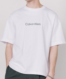 Calvin Klein(JoENC)Calvin Klein/JoNC SS RLXD STANDARD LOGO CREWNK TEE TVc vg(TVc/Jbg\[)