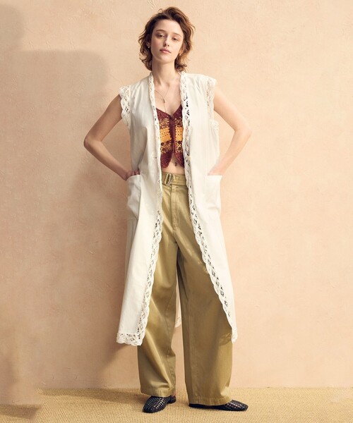 BEAUTY&YOUTH UNITED ARROWS（ビューティーアンドユースユナイテッドアローズ）の「メッシュ スライダーサンダル（サンダル・レディース・ゴールド/ブラック・37/38/36）」の4枚目の写真