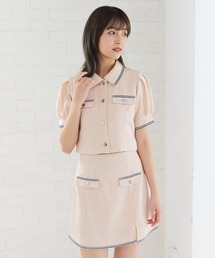 REDYAZEL（レディアゼル）の「サマーツイードカジュアルセットアップ（セットアップ・レディース）」