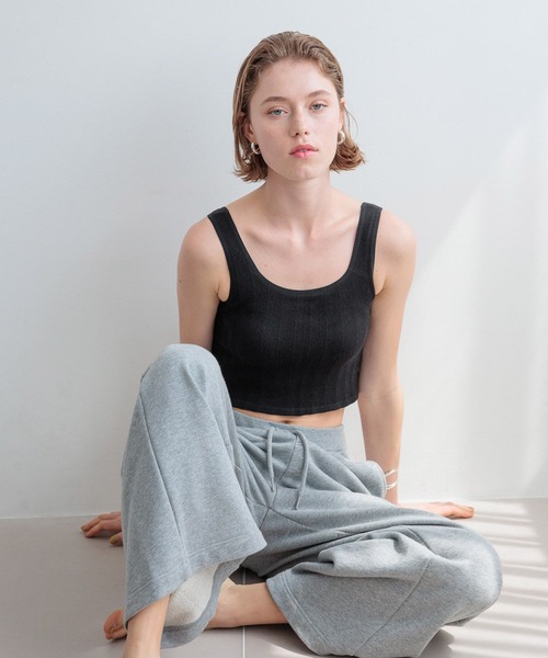 bijorie(ビジュリィ)の「【bijorie】カップ付きブラトップ/NEW BASIC light(インナーウェア/肌着・レディース・ライトグレー/ブラック/アイボリー・LARGE/LG/MEDIUM)」の14枚目の写真