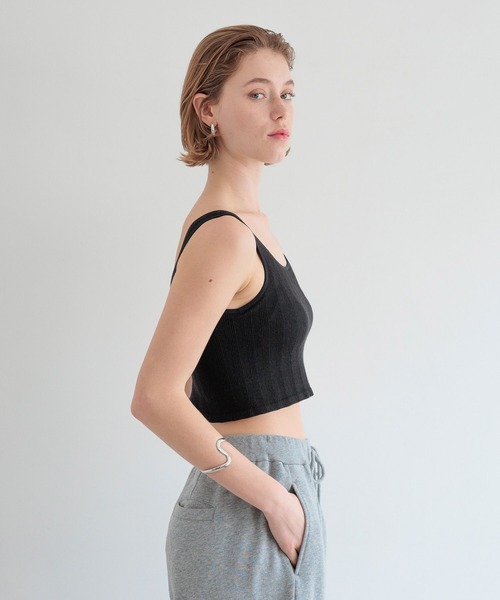 bijorie(ビジュリィ)の「【bijorie】カップ付きブラトップ/NEW BASIC light(インナーウェア/肌着・レディース・ライトグレー/ブラック/アイボリー・LARGE/LG/MEDIUM)」の17枚目の写真