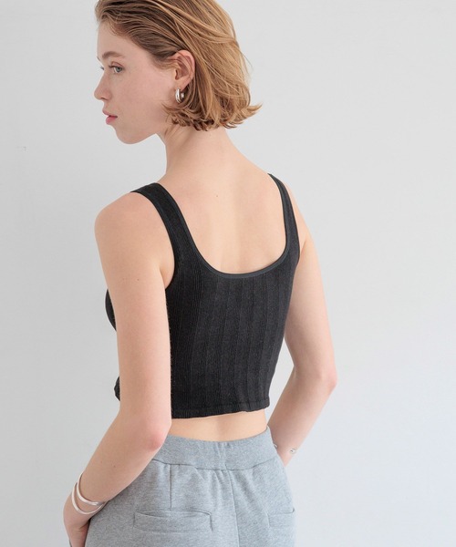 bijorie(ビジュリィ)の「【bijorie】カップ付きブラトップ/NEW BASIC light(インナーウェア/肌着・レディース・ライトグレー/ブラック/アイボリー・LARGE/LG/MEDIUM)」の18枚目の写真