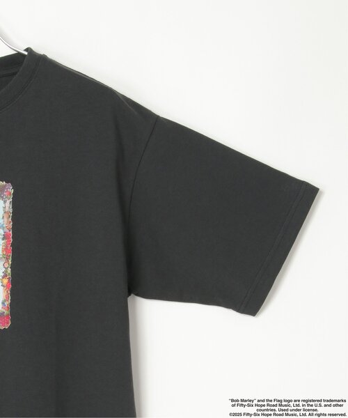 セール】BOB MARLEY フラワーフレームフォトTシャツ（Tシャツ