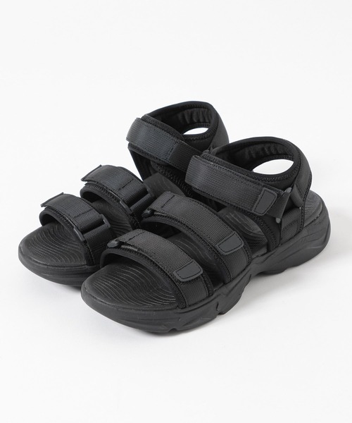 RAGEBLUE（レイジブルー）の「テープベルトストラップ/スポーツサンダル（サンダル・メンズ・ブラック系その他/ブラック系その他2・SMALL/MEDIUM/LARGE）」の7枚目の写真