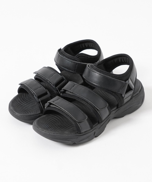 RAGEBLUE（レイジブルー）の「テープベルトストラップ/スポーツサンダル（サンダル・メンズ・ブラック系その他/ブラック系その他2・SMALL/MEDIUM/LARGE）」の9枚目の写真