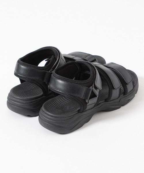 RAGEBLUE（レイジブルー）の「テープベルトストラップ/スポーツサンダル（サンダル・メンズ・ブラック系その他/ブラック系その他2・SMALL/MEDIUM/LARGE）」の11枚目の写真