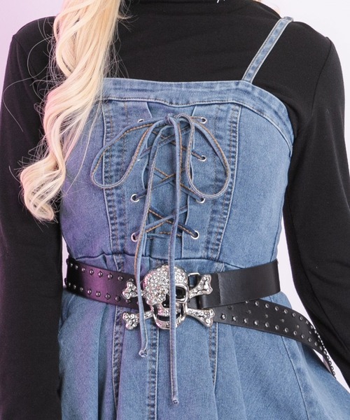 Jean Paul GAULTIER ワンピース　デニム　レースアップ Jean Paul GAULTIER ワンピース デニム レースアップ JILL by