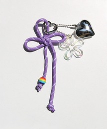 HOOK（フック）の「ハート＆花デザインバッグチャーム（チャーム）」