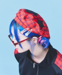 Hauls（ハウルズ）の「ちぇっくお星さまベレー帽（ハンチング/ベレー帽）」