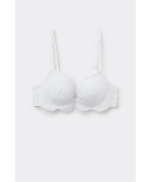 Intimissimi（インティミッシミ）の「Scent of Summer Monica プッシュアップブラ（ブラジャー・レディース・ホワイト・80B/75C/75B/70B/80C/85B）」の5枚目の写真