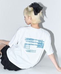 17HR | 【ユニセックス】オーバーサイズロゴプリントT(Tシャツ/カットソー)
