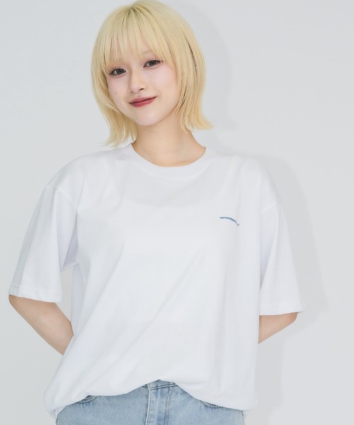 ユニセックス】オーバーサイズロゴプリントT（Tシャツ/カットソー
