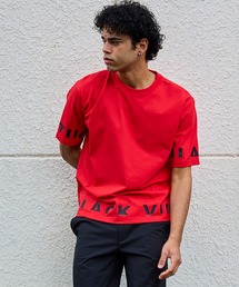 VIRTUOUS（バーチャス）の「【VIRTUOUS/バーチャス】冷感天竺ロゴプリント半袖Tシャツ（Tシャツ/カットソー）」