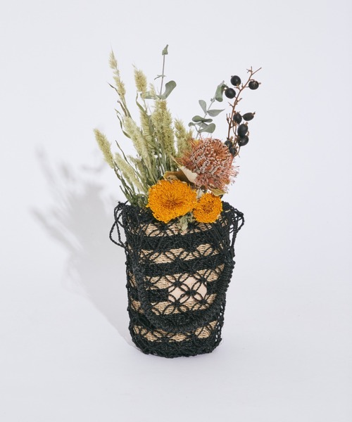 abaca biku roll bag（かごバッグ）｜beautiful people