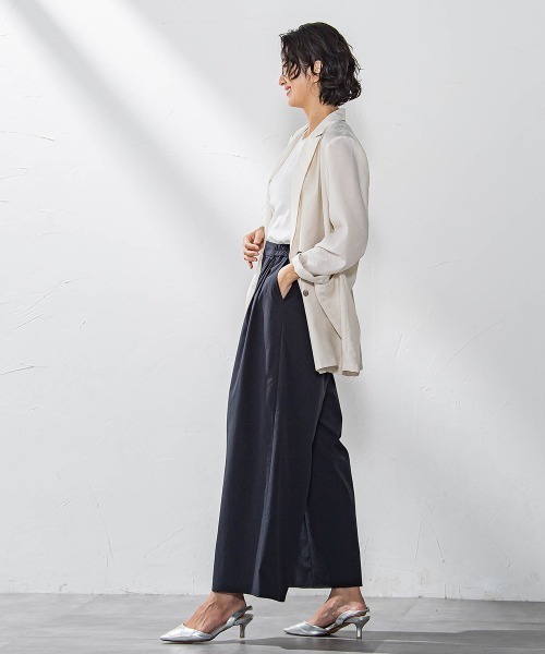 最終価格！袖ぷっくりリネンシアージャケット(値札付き) O0036-size-M.jpg?