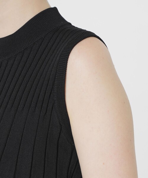 LOVELESS(ラブレス)の「ニットブロックワンピース(ワンピース・レディース・ブラック・34/36/38)」の6枚目の写真