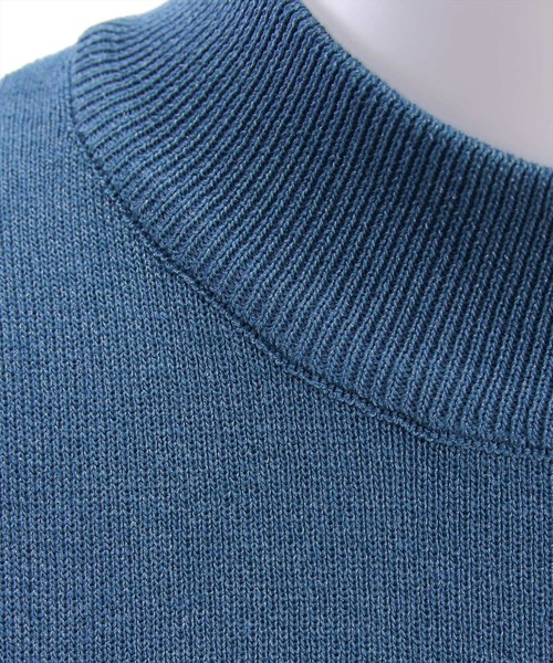 clear（クリア）の「アメスリハイネックニットトップス[着回し力抜群 大人 カジュアル]≪2025SS新作≫（ニット/セーター・レディース・チャコールグレー/ブルー/カーキ・F）」の11枚目の写真