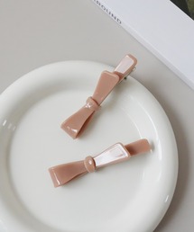 リボン 2個」に該当するバレッタ/ヘアクリップファッション通販