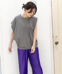 アシンメトリータックTシャツ
