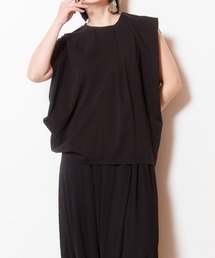 アシンメトリータックTシャツ