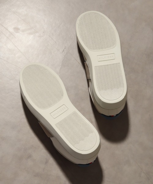 TOMMY HILFIGER（トミーヒルフィガー）の「【TOMMY HILFIGER/トミーヒルフィガー】H-BAFFIE/ 配色デザイン ローカット ロゴスニーカー（スニーカー・メンズ・マルチ・8/8.5/9/9.5/10）」の8枚目の写真