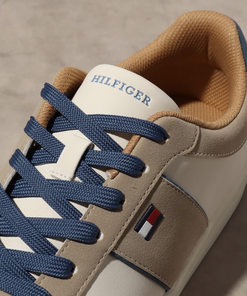 TOMMY HILFIGER（トミーヒルフィガー）の「【TOMMY HILFIGER/トミーヒルフィガー】H-BAFFIE/ 配色デザイン ローカット ロゴスニーカー（スニーカー・メンズ・マルチ・8/8.5/9/9.5/10）」の10枚目の写真