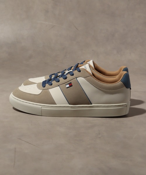 TOMMY HILFIGER（トミーヒルフィガー）の「【TOMMY HILFIGER/トミーヒルフィガー】H-BAFFIE/ 配色デザイン ローカット ロゴスニーカー（スニーカー・メンズ・マルチ・8/8.5/9/9.5/10）」の6枚目の写真