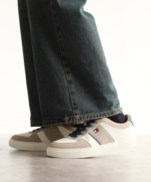 TOMMY HILFIGER（トミーヒルフィガー）の「【TOMMY HILFIGER/トミーヒルフィガー】H-BAFFIE/ 配色デザイン ローカット ロゴスニーカー（スニーカー・メンズ・マルチ・8/8.5/9/9.5/10）」の15枚目の写真